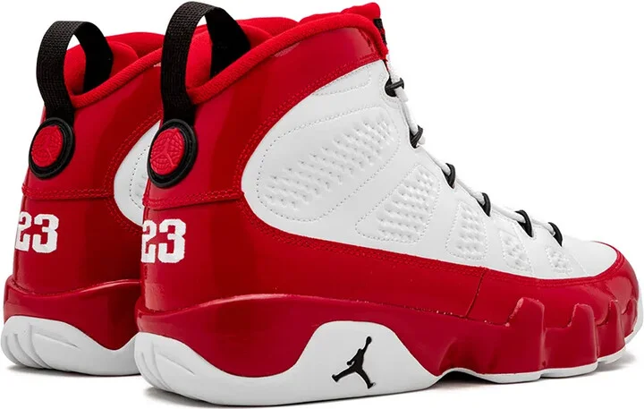 Air Jordan 9 "White/Red/Black" sneakers - Image 3