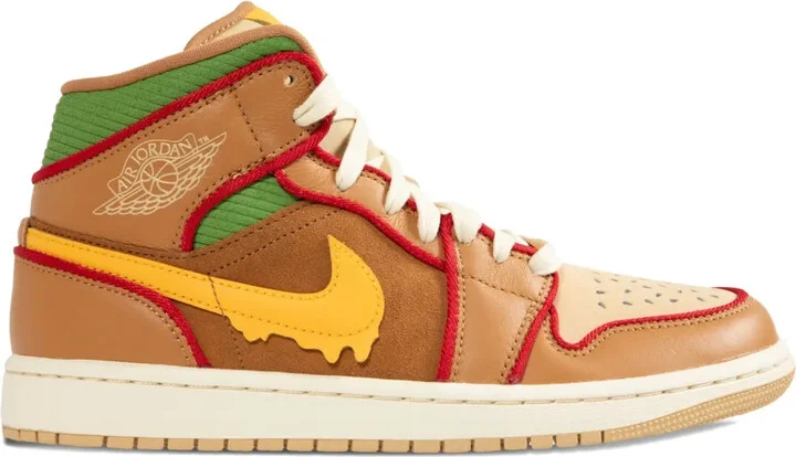 Air Jordan high-top sneakers