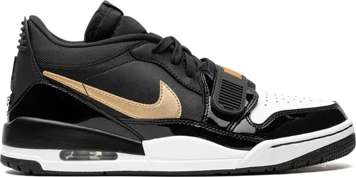 Air Jordan Legacy 312 Low "Black/Metallic Gold" sneakers