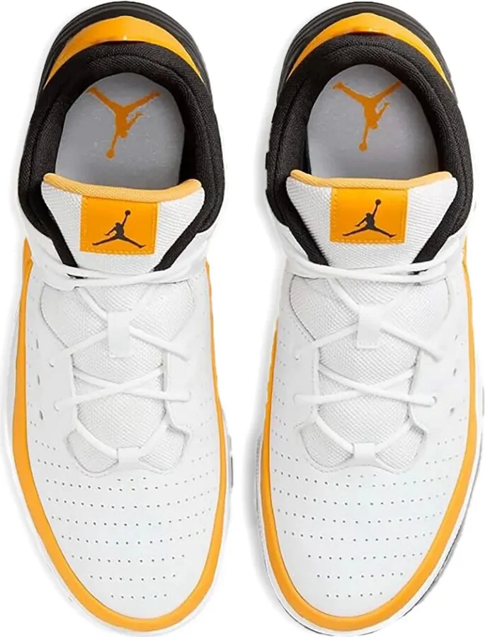 Air Jordan Max Aura 5 "White/Yellow Ochre" sneakers - Image 2