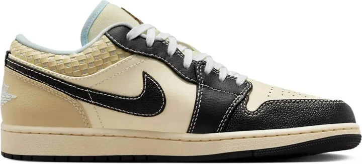 Air Jordan Retro 1 Low SE "Coconut Milk/Black/Muslin" sneakers