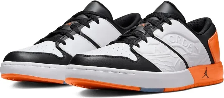 Air Jordan Retro 1 Low "White/Black/Magma Orange" sneakers - Image 2