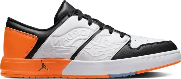 Air Jordan Retro 1 Low "White/Black/Magma Orange" sneakers