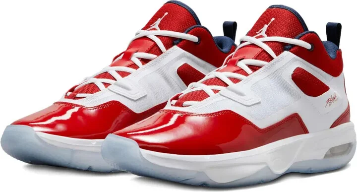 Air Jordan Stay Loyal 3 "White Midnight Navy Varsity Red" sneakers - Image 2