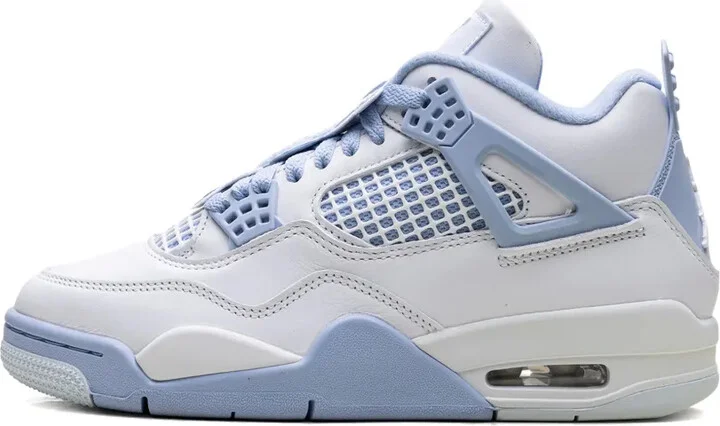 Air Jordan "White/Aluminum/Blue Tint/Oil Green" sneakers - Image 5