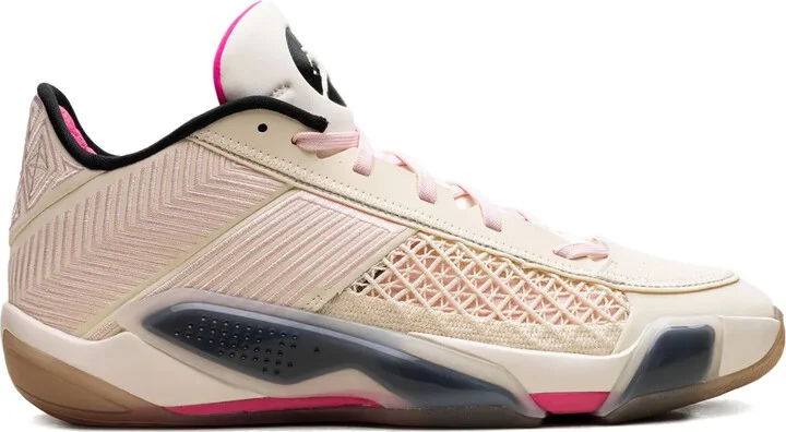 Air Jordan XXXVIII Low "Coconut Milk/Black Atmosphere" sneakers