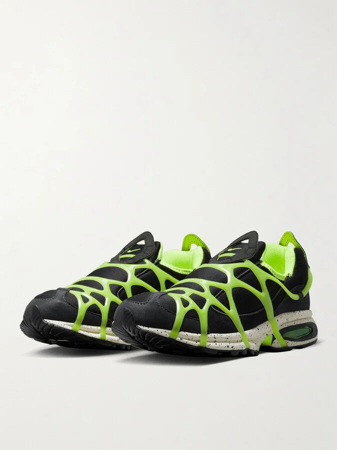 Air Kukini Mesh, Faux Leather and TPU Slip-On Sneakers - Image 2