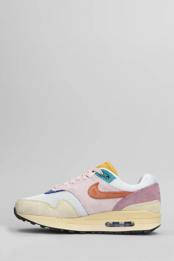 Air Max 1 87 Prm Sneakers In Multicolor Suede And Fabric - Image 3