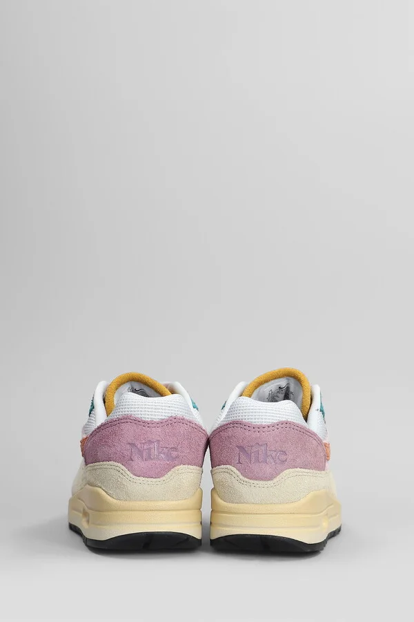 Air Max 1 87 Prm Sneakers In Multicolor Suede And Fabric - Image 4