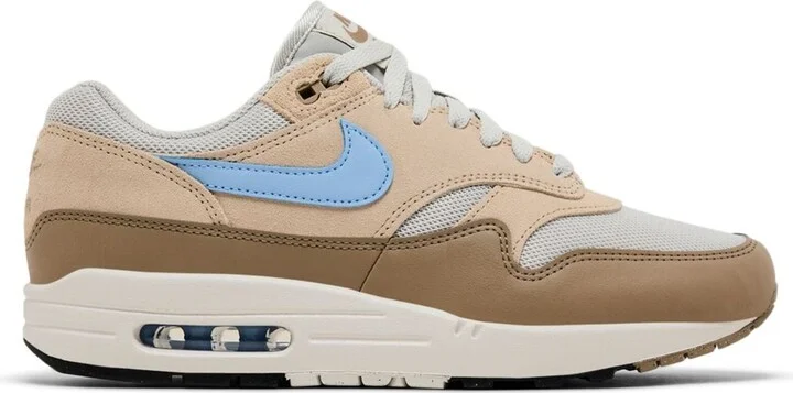 Air Max 1 Essential Light Bone/Psychic Blue