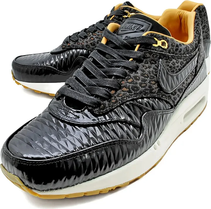 Air Max 1 "FB Woven/ White/Metallic Gold" sneakers - Image 2