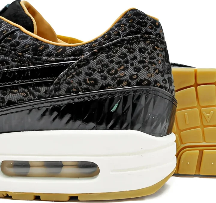 Air Max 1 "FB Woven/ White/Metallic Gold" sneakers - Image 3