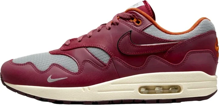 Air Max 1 / P Metallic Silver/Rush Maroon DO9549-001 Men's