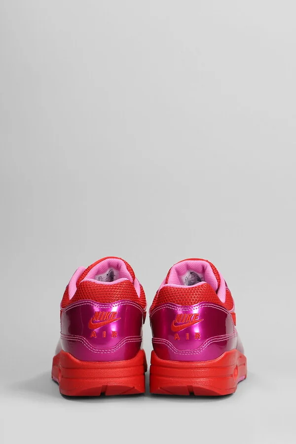 Air Max 1 Prm Sneakers In Fuxia Leather And Fabric - Image 4