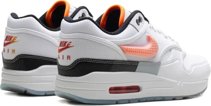 Air Max 1 "White/Hyper Crimson/Black" sneakers - Image 3