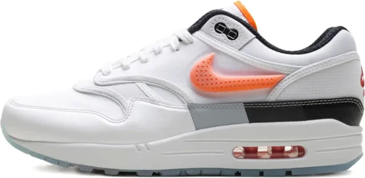 Air Max 1 "White/Hyper Crimson/Black" sneakers - Image 4