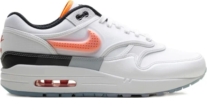 Air Max 1 "White/Hyper Crimson/Black" sneakers