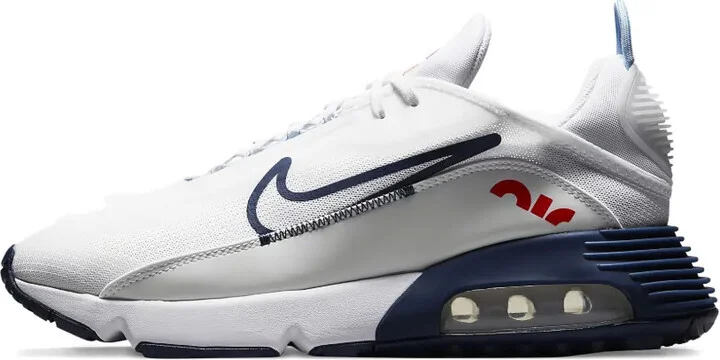 Air Max 2090 "White/Midnight Navy/Chile Red" sneakers - Image 4