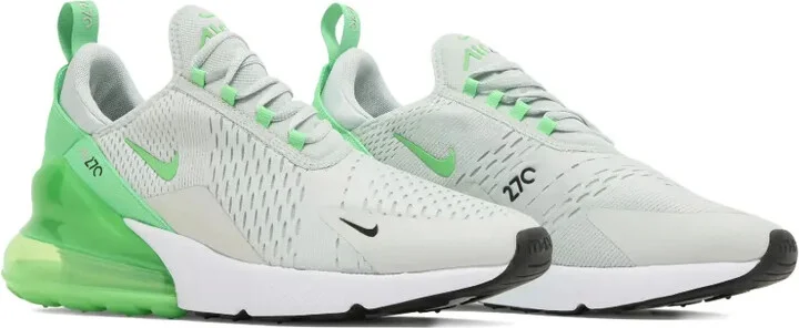 Air Max 270 "Light Silver/Green Shock" sneakers - Image 2