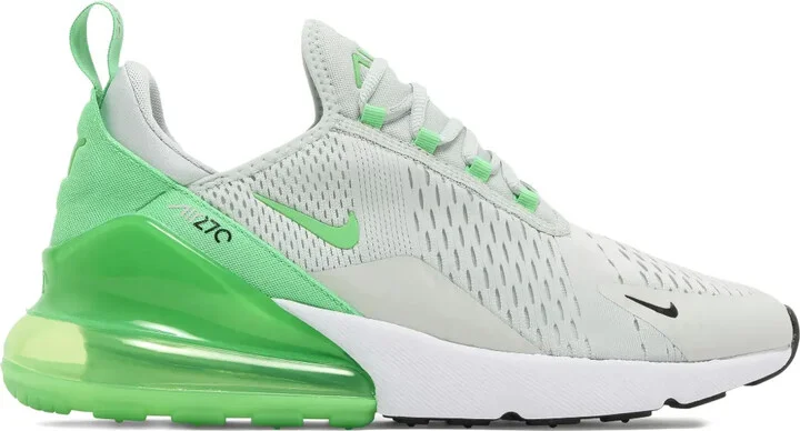 Air Max 270 "Light Silver/Green Shock" sneakers