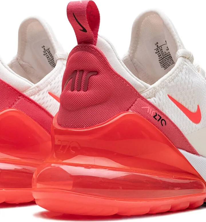 Air Max 270 "Sail/Aster Pink/White/Hot Punch" sneakers - Image 3