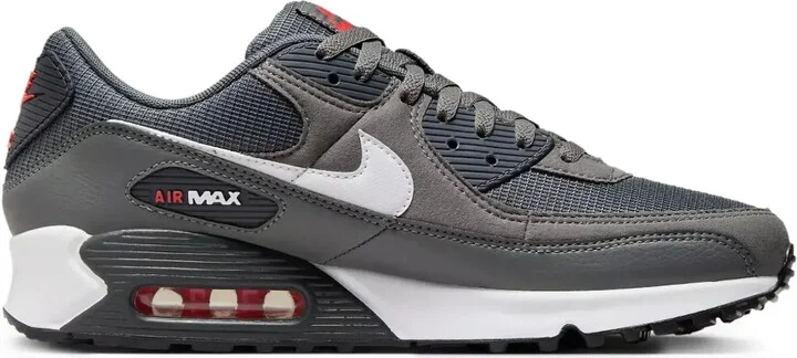 Air Max 90 "Iron Grey/University Red" sneakers