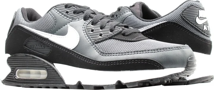 Air Max 90 Iron Grey/White-Dark Smoke Grey Men's Running Shoes CN8490-002