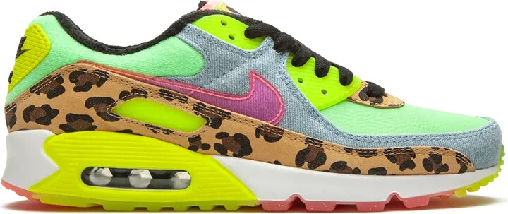 Air Max 90 LX "Denim Leopard Print" sneakers