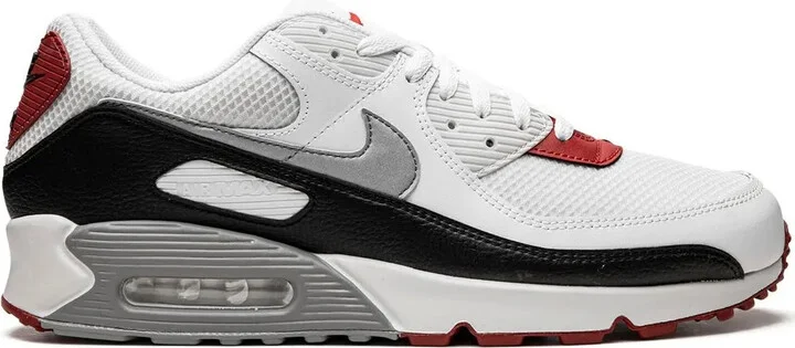 Air Max 90 "Photon Dust/Varsity Red" sneakers
