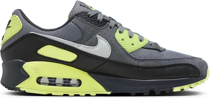 Air Max 90 "Smoke Grey/Light Lemon Twist" sneakers