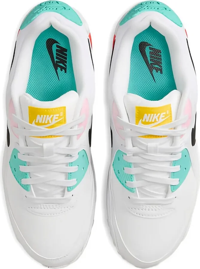 Air Max 90 "White/Black/Pink Foam/Bright Crimson" sneakers - Image 3