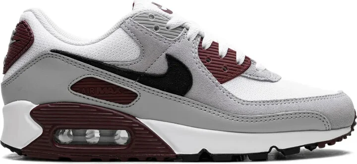 Air Max 90 "White/Dark Team Red/Pure Platinum/Black" sneakers