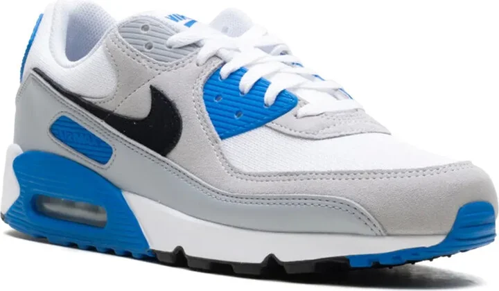 Air Max 90 "White/Photo Blue/Pure Platinum/Black" sneakers - Image 2