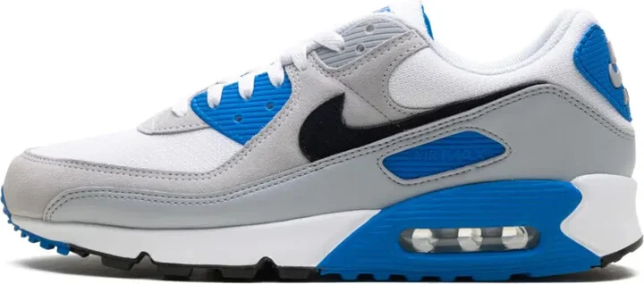 Air Max 90 "White/Photo Blue/Pure Platinum/Black" sneakers - Image 5