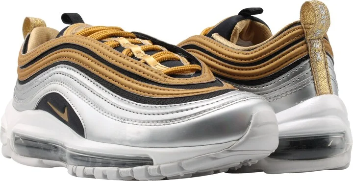 Air Max 97 Metallic Gold/Metallic Gold Women's Running Shoes AQ4137-700