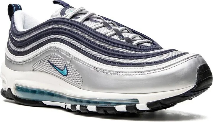 Air Max 97 "Metallic Silver/Chlorine Blue" sneakers - Image 2