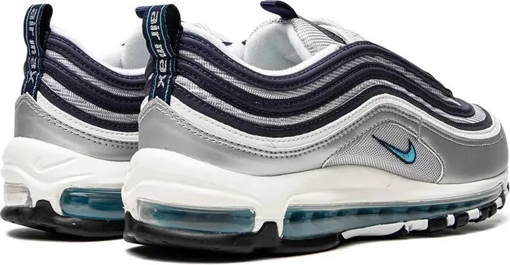 Air Max 97 "Metallic Silver/Chlorine Blue" sneakers - Image 3