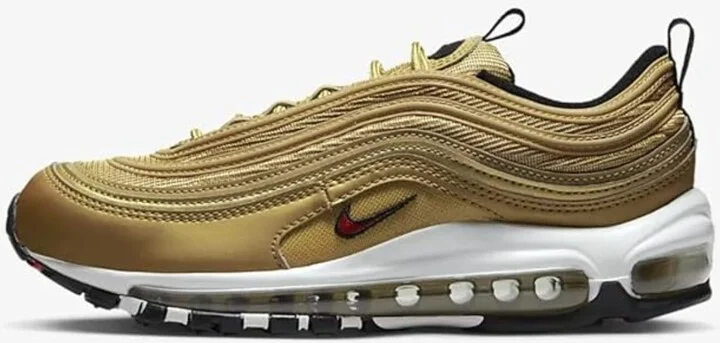 Air Max 97 OG Metallic Gold/Varsity Red DQ9131-700 Women's
