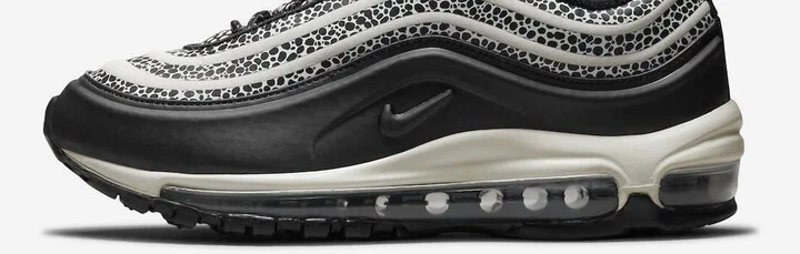 Air Max 97 Se Sneaker In Phantom/black-Chile Red