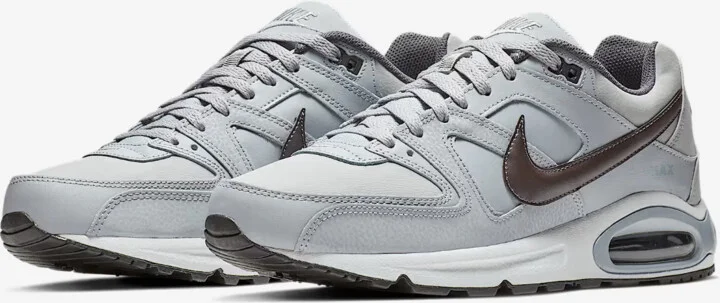 Air Max Command 749760-012 Sneaker Mens 7 Gray Leather Running Shoes GBNC46