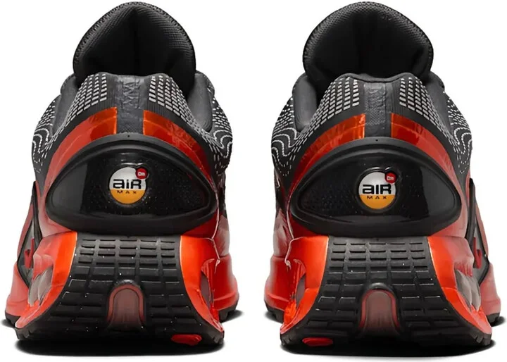 Air Max DN QS "Dark Smoke Grey/Metallic Dark Grey/Salsa Red" sneakers - Image 3