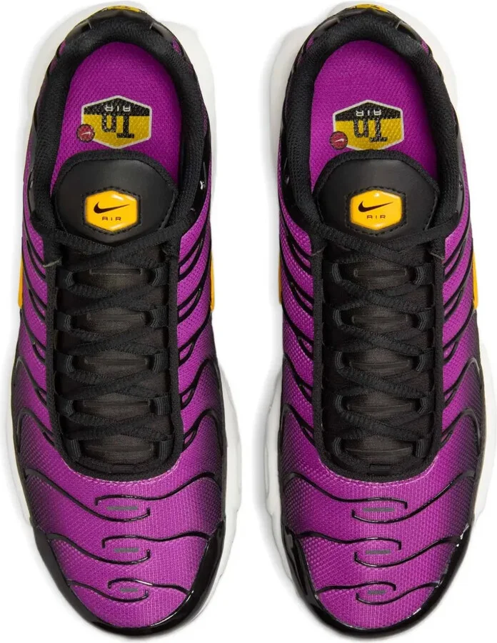 Air Max Plus "Black Laser Orange White Hyper Violet" sneakers - Image 2