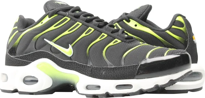 Air Max Plus Black/Volt-White-Platnium Tint Men's Running Shoes 852630-037