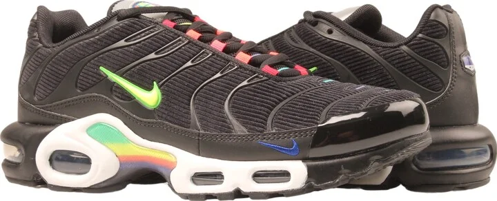 Air Max Plus SE Black/Lemon-Venom-White Men's Running Shoes DA5561-001
