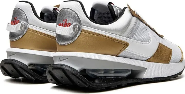 Air Max Pre Day SE sneakers "Pure Platinum / Metallic Gold" - Image 3