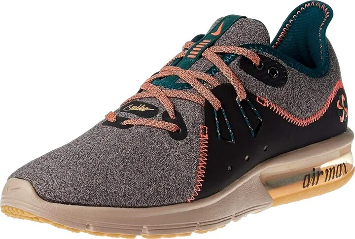 Air Max Sequent 3 Premium V Oil Grey/Bright Mango AR0255-001 Women's