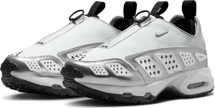 White/ Metallic Silver/ Black