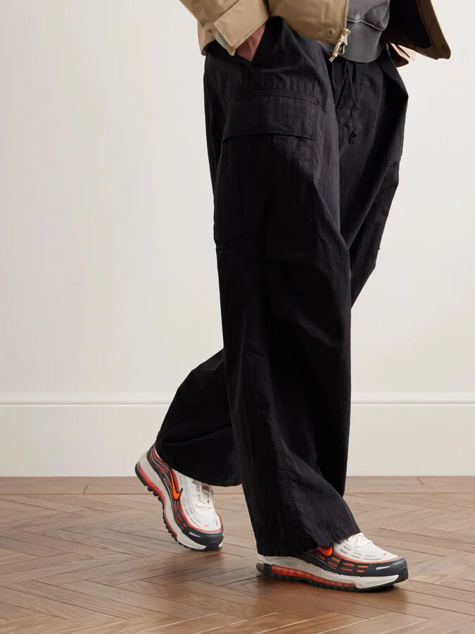 Air Max TL 2.5 Rubber-Trimmed Leather and Mesh Sneakers - Image 2