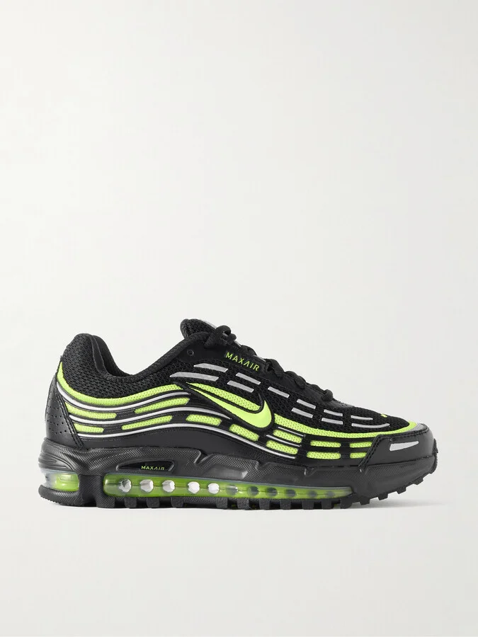 Air Max TL 2.5 Rubber-Trimmed Leather and Mesh Sneakers