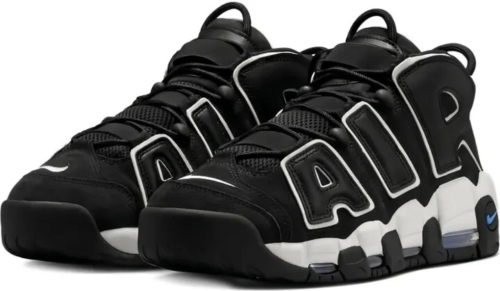 Air More Uptempo 96 "Black/Star Blue" sneakers - Image 2